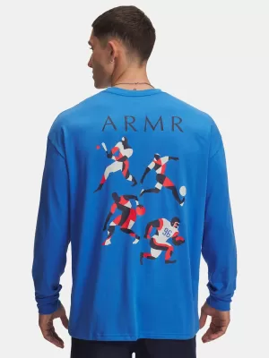 Herren-T-Shirt UNDER ARMOUR UA HWT MODERN SPORT OS LS 6004885-402 BLAU