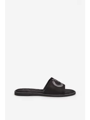 Damen-Flip-Flops S.BARSKI KV27-052 SCHWARZ