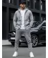 Herren-Sweatshirt DSTREET BX2412 HELLGRAU