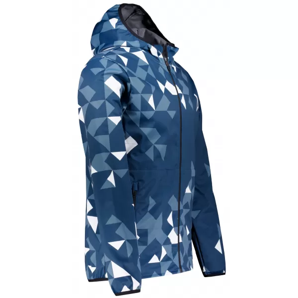  Premium-Softshelljacke für Herren ALTISPORT VOJ/ALM108JACK01 MARINEBLAU/WEIß 