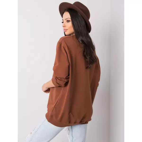  Damen-Sweatshirt BASIC FEEL GOOD RV-BL-5185.81P BRAUN 