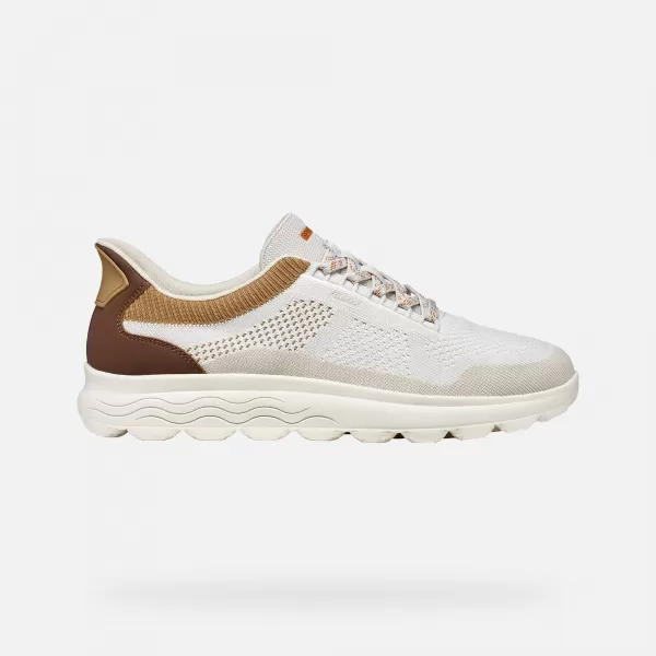  Herren-Sneaker GEOX SPHERICA PLUS FAST IN G014665 CREMIG 
