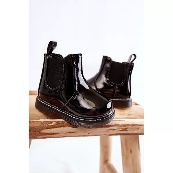  Kinderschuhe BOTO PORKY 21939 SCHWARZ 