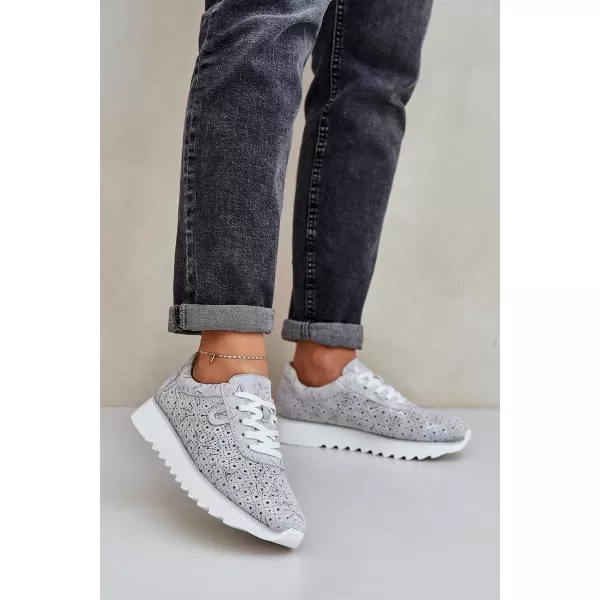 Damenschuhe D&A LR51-635 SILBER 