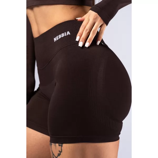  Push-up-Shorts mit hoher Taille POWER 893 DUNKELBRAUN Nebbia 