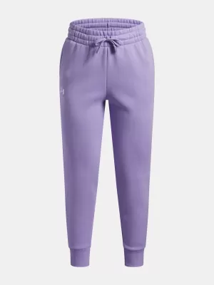 Jogginghose für Mädchen UNDER ARMOUR UA RIVAL FLEECE JOGGERS 1379525-538 LILA