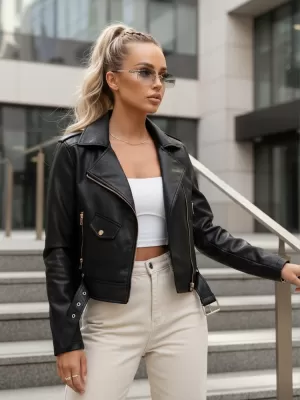 Damenjacke DSTREET TY5648 SCHWARZ