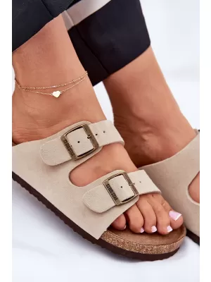 Damenhausschuhe BIG STAR RR274A391 BEIGE Big Star Shoes
