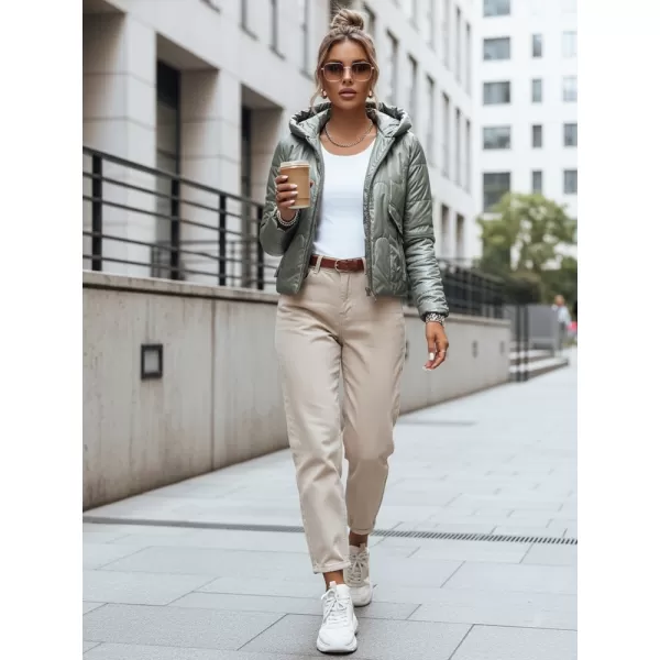  Damenjacke DSTREET TY3712 GRÜN 