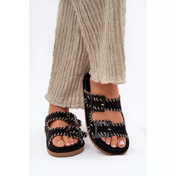  Damenhausschuhe BOTO VISLEY 37423 SCHWARZ 