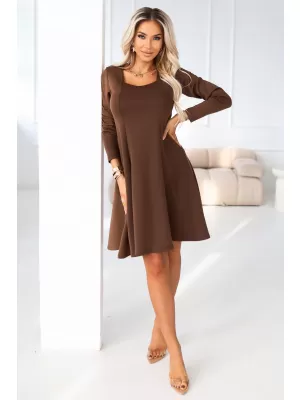 Kleid NUMOCO 574-2 SCHOKOLADE