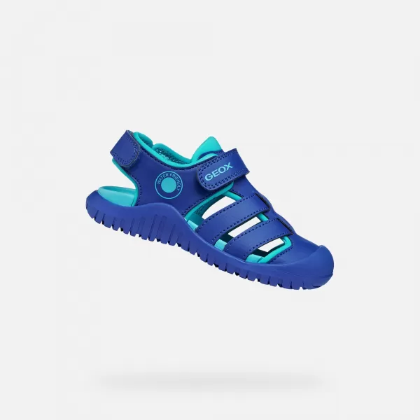  Sandalen für Jungen GEOX S. FUSBETTO PRO J650JA0CE15C4255 BLAU 
