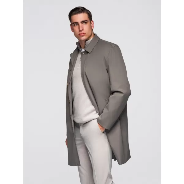  Herrenmantel OMBRE OM-COLC-0139 ASCHE 