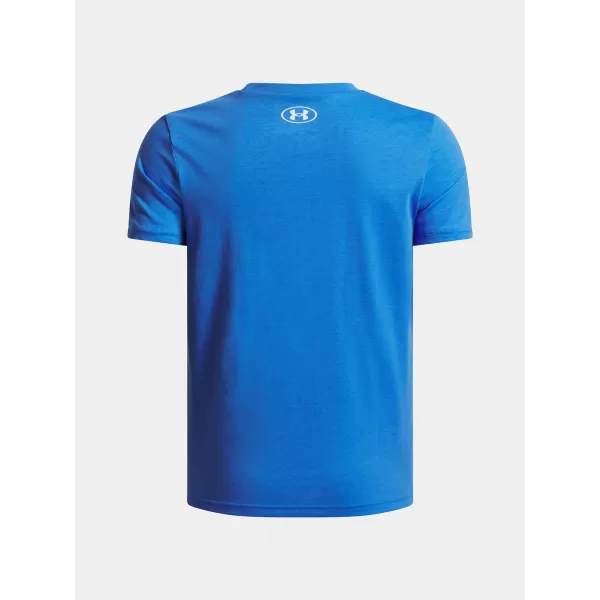  T-Shirt für Jungen UNDER ARMOUR UA B SPORTSTYLE LC SS 1389962-402 BLAU 