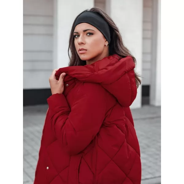 Damenmantel DSTREET TY5479 BURGUND 