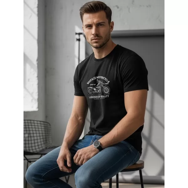  Herren-T-Shirt DSTREET NX057R SCHWARZ 