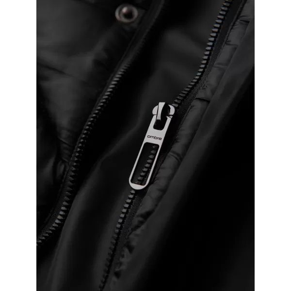  Herrenjacke OMBRE OM-JAHP-0237 SCHWARZ 