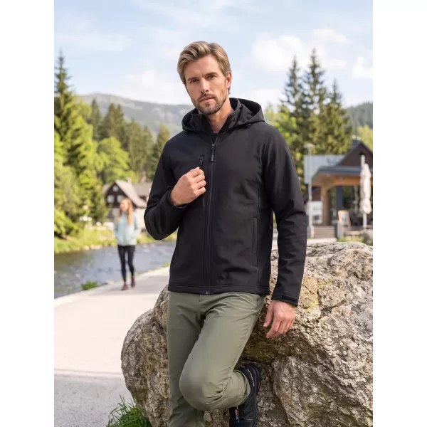 Herren-Softshelljacke ALTISPORT NoPrint NP/ALM845 SCHWARZ 