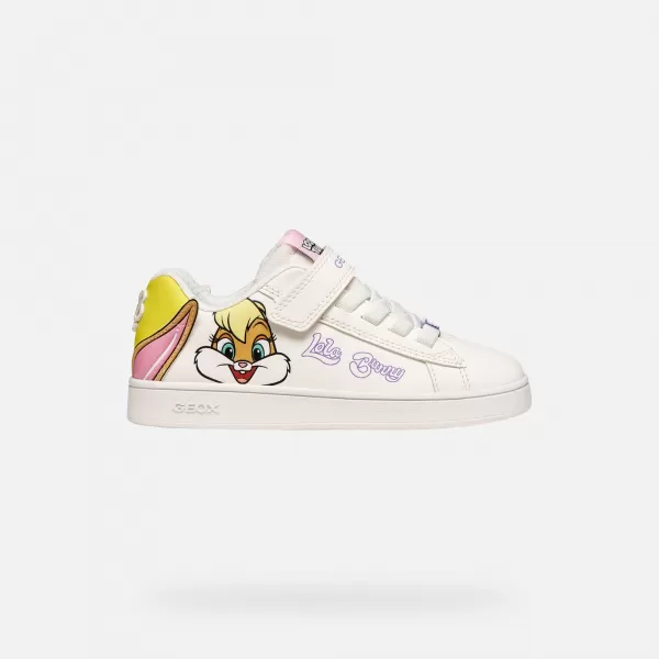  Mädchen-Sneaker GEOX ECLYPER J65LRH05411C0592 WEIß 