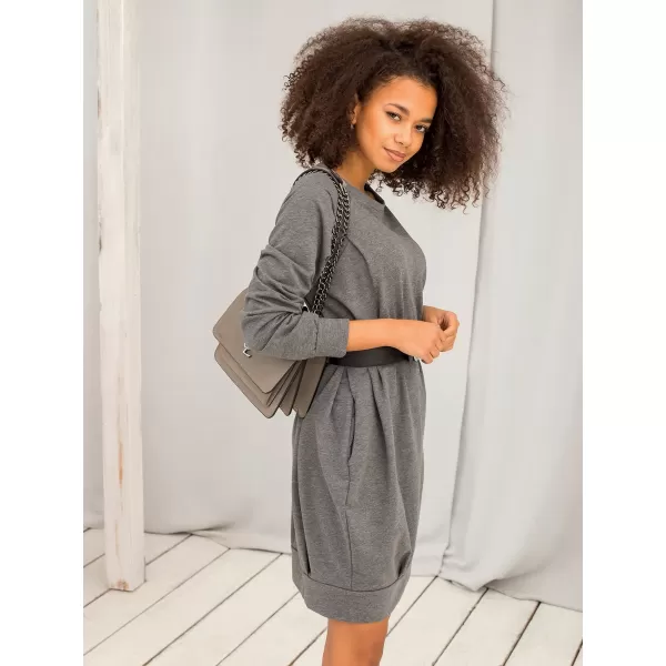  Kleid BASIC FEEL GOOD RV-TU-5184.93P DUNKELGRAU 