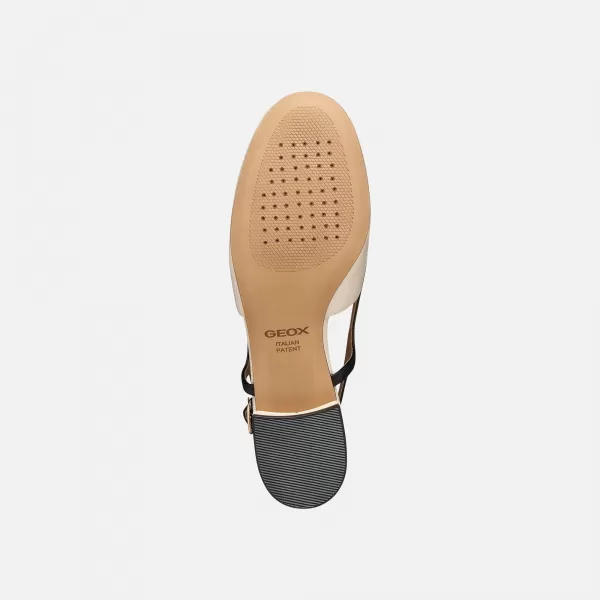  Ballerinas für Damen GEOX VIRNILISA B G012909 CREMIG 