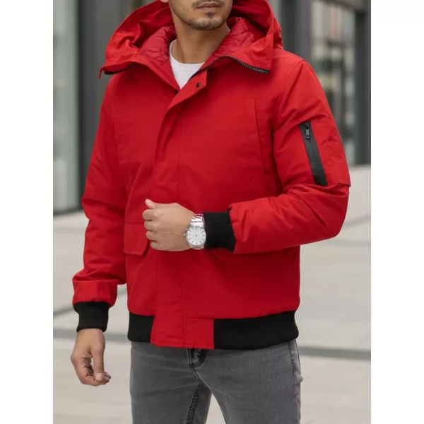  Herrenjacke DSTREET TX4983 ROT 