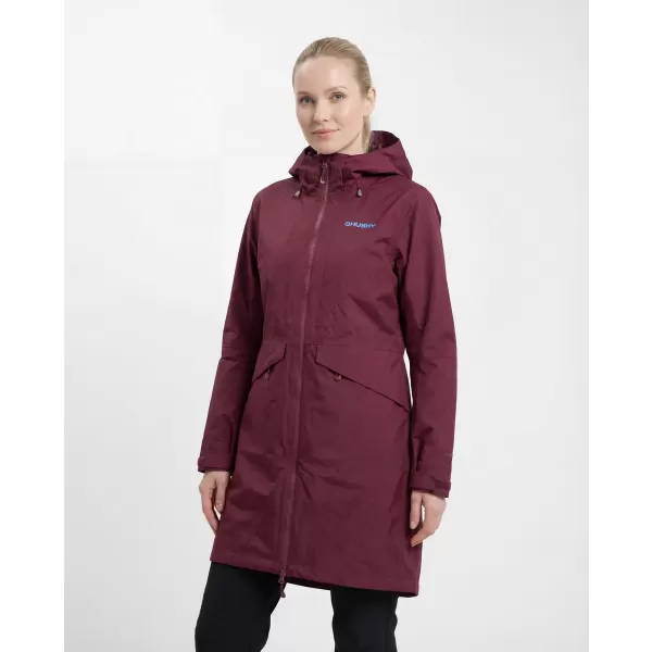  Damenmantel HUSKY NUA L ROTWEIN 