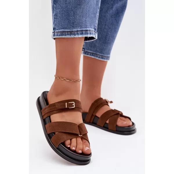  Damenhausschuhe BOTO SELORINA 41608 BRAUN 