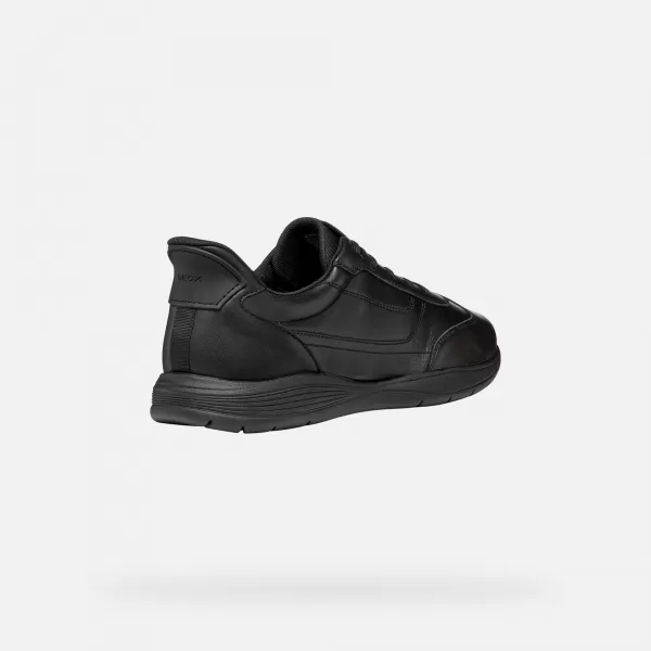  Herren-Sneaker GEOX SPHERICA EC2 PLUS FAST IN G014671 SCHWARZ 