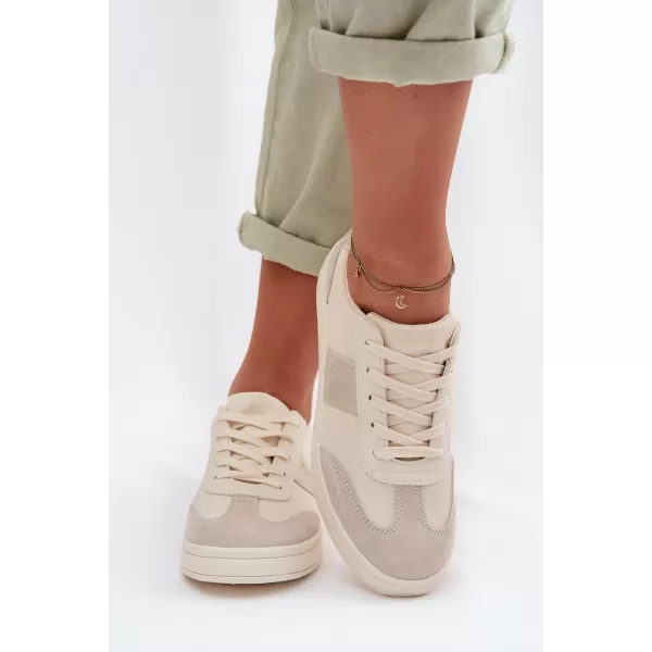  Damen-Sneaker BIG STAR TT274155 BEIGE Big Star Shoes 