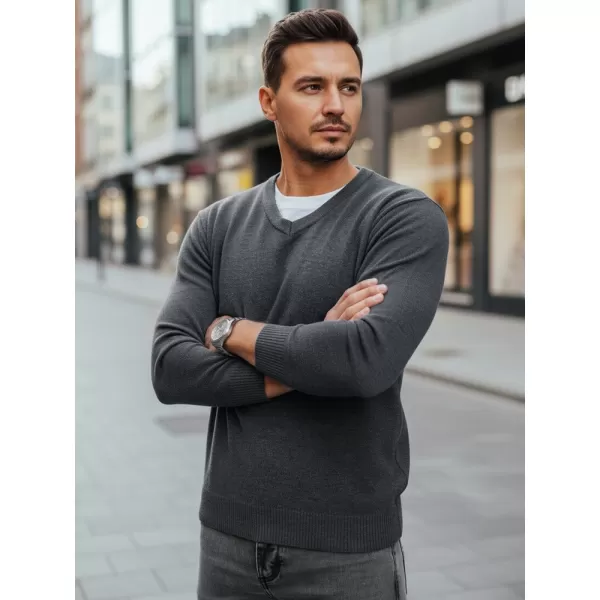  Herrenpullover DSTREET WX2316 HELLGRAU 