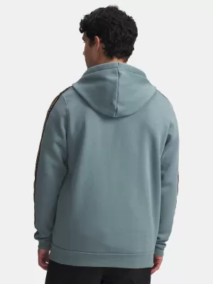 Herren-Sweatshirt UNDER ARMOUR UA ICON FLEECE FZ TAPING 1390298-587 BLAU