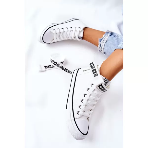  Damen-Sneaker BIG STAR GG274027 WEISS Big Star Shoes 
