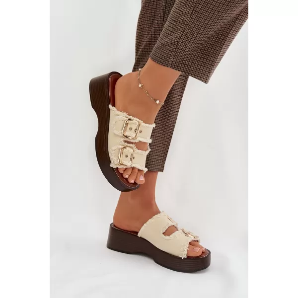  Damenhausschuhe BOTO RENELISSE 41325 BEIGE 