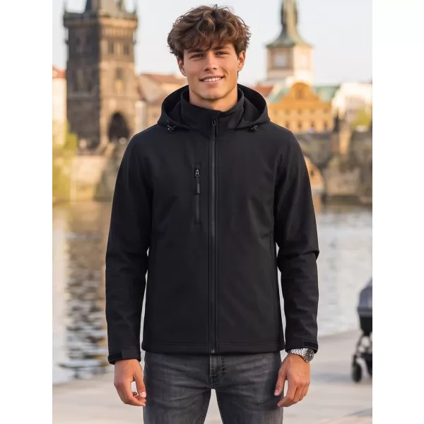  Herren-Softshelljacke ALTISPORT NoPrint NP/ALM845 EBENHOLZGRAU 