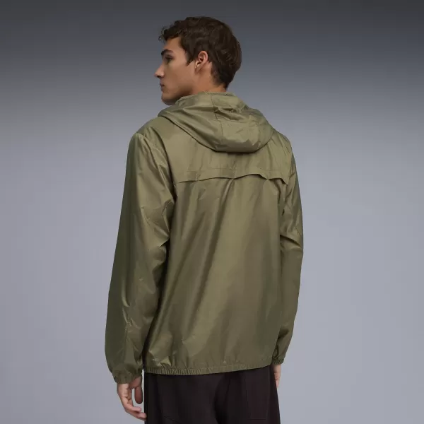  Windjacke für Herren PUMA ESS REGULAR WINDBREAKER 684625_81 LONDONER GRÜN 