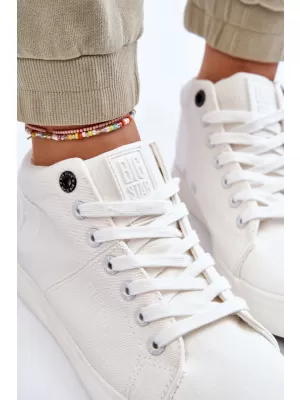 Damen-Sneaker BIG STAR LL274002 WEISS Big Star Shoes