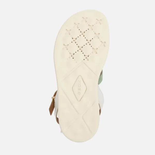 Damensandalen GEOX XAND 2S G012749 CREMIG 