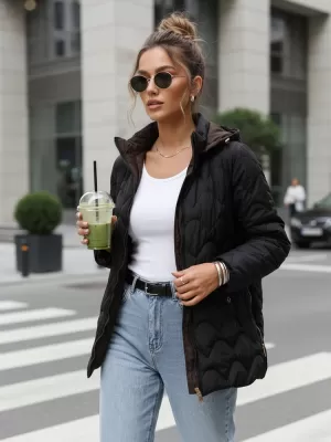 Damenjacke DSTREET TY5625 SCHWARZ