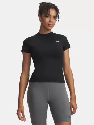 Damen-T-Shirt UNDER ARMOUR MOTION FITTED SS EMEA 6012291-001 SCHWARZ