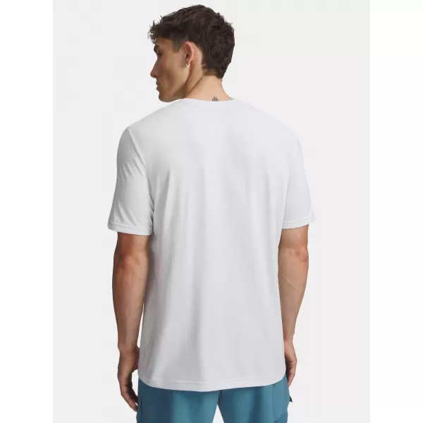  Herren-T-Shirt UNDER ARMOUR UA VANISH ELITE SEAMLESS SS 6010591-100 WEIß 