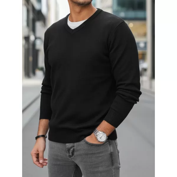  Herrenpullover DSTREET WX2314 SCHWARZ 