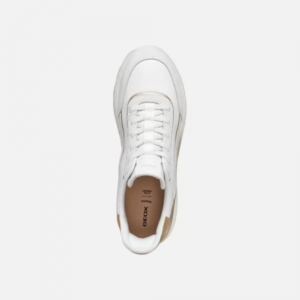  Damen-Sneaker GEOX SPHERICA PLUS FAST IN G012959 WEIß 
