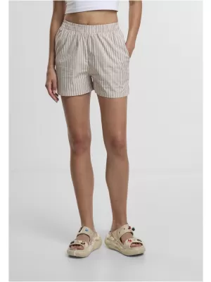 Damen-Shorts URBAN CLASSICS TB6845 WOLKE/WEIß