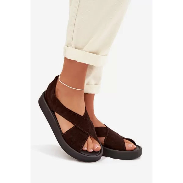  Damensandalen ZAZOO 3196 SCHWARZ 