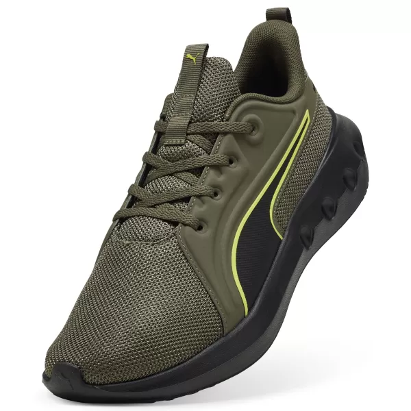  Stiefel PUMA SOFTRIDE CARSON 310154_22 LODENGRÜN/SCHWARZ/LUX LIMETTE 