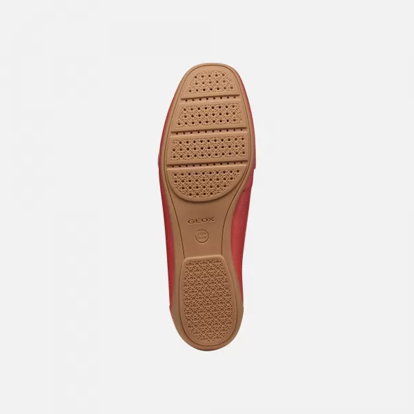  Damenmokassins GEOX ANNYTAH MOC G012826 ROT 