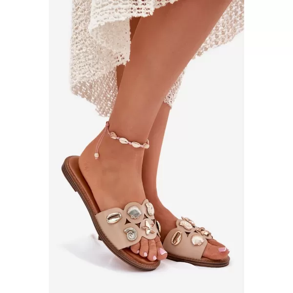  Damenhausschuhe BOTO NALOTHIEL 37789 BEIGE 