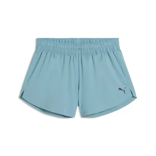  Damen-Shorts PUMA TAD ESSENTIAL 3" WOVEN SHORT 525903_99 OSTSEEBLAU 