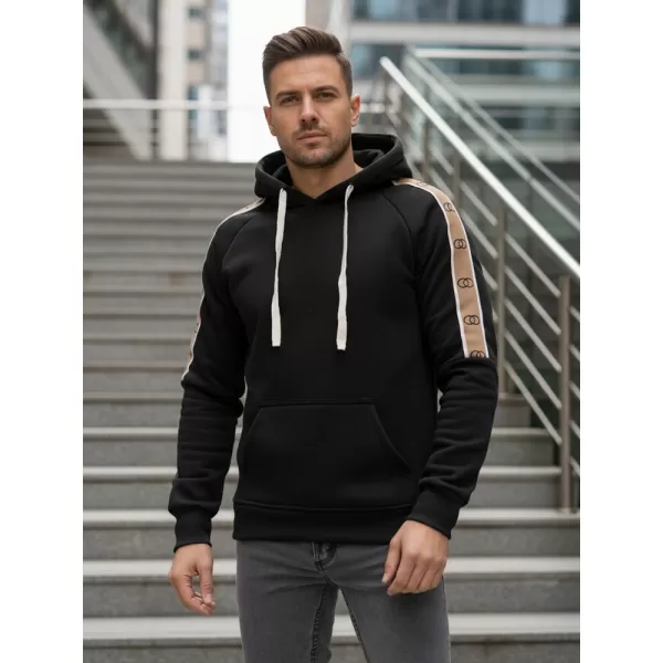  Herren-Sweatshirt DSTREET BX5941 SCHWARZ 